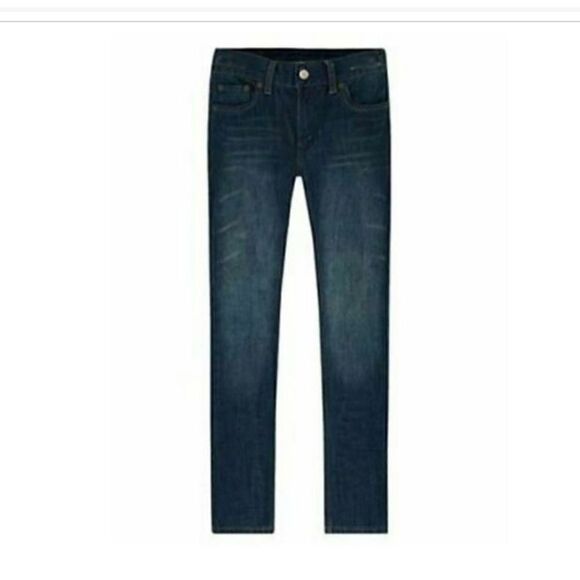 Levi’s Slim 511 Big Boys, dark wask, size 14 27/27 - Picture 1 of 10